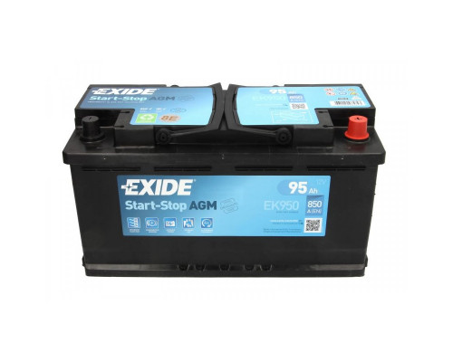 Aккумулятор AGM Exide 95Ah 850A EK950  (ПОЛЬША) под ИБП