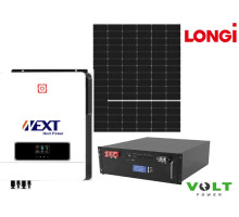 Автономна сонячна електростанція VOLT-POWER  PREMIUM Lite 10kw + LiFEPO4 200Ah 10kW