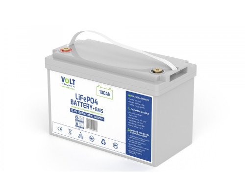 Акумулятор Volt Polska LiFePO4 12,8V 100Ah (100A) + BMS