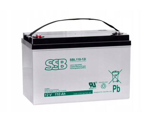 Акумулятор SSB SBL 110-12i 110Ah 12V (GEL) посилений під UPS