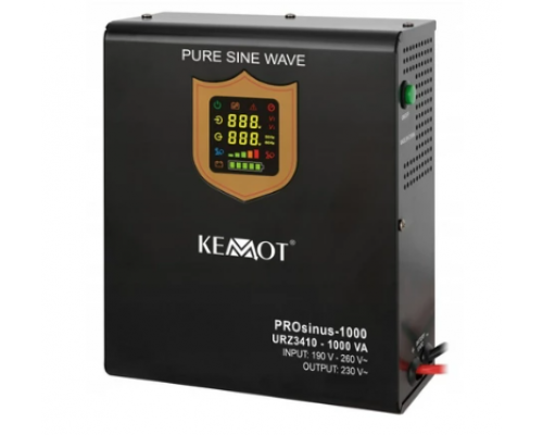Источник бесперебойного питания Kemot PROsinus-1000 URZ3410 1000 W/700W 12В