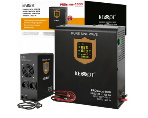 Источник бесперебойного питания Kemot PROsinus-1000 URZ3410 1000 W/700W 12В