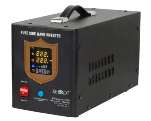 Источник бесперебойного питания Kemot PROsinus-1000 12V 230V 1000VA/700W