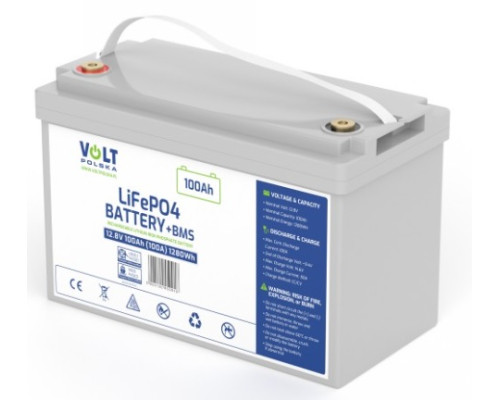 Акумулятор Volt Polska LiFePO4 12,8V 100Ah (100A) + BMS