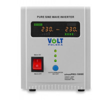 Источник бесперебойного питания Volt Polska Sinus PRO 1000 Е 12/230 В (700/1000 Вт)