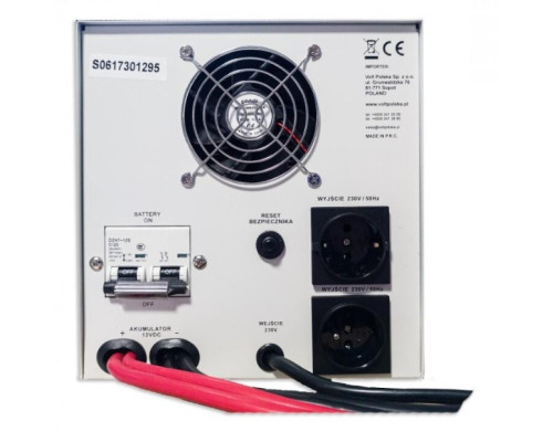 Джерело безперебійного живлення Volt Polska SINUS PRO 2200E 12V-220V (2200VA-1600W)