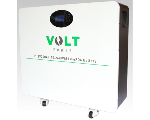 Літієва акумуляторна батарея VOLT POWER LiFePO4 LFP-W51.2-200Ah 10.24kWh