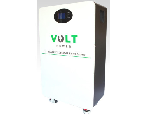 Літієва акумуляторна батарея VOLT POWER LiFePO4 LFP-W51.2-300Ah 15.36 kWh