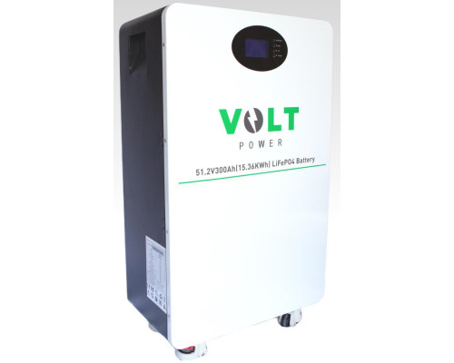 Літієва акумуляторна батарея VOLT POWER LiFePO4 LFP-W51.2-300Ah 15.36 kWh