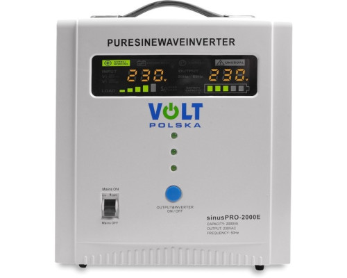 Джерело безперебійного живлення Volt Polska SINUS PRO 800E  12V/230V (500/800 Вт) 