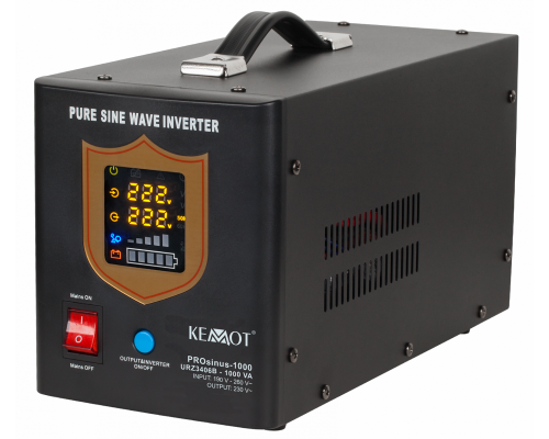 Источник бесперебойного питания Kemot PROsinus-1000 12V 230V 1000VA/700W