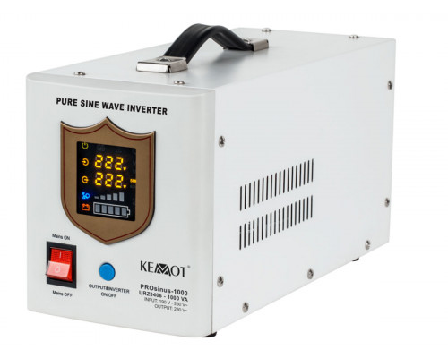 Источник бесперебойного питания Kemot PROsinus-1000 12V 230V 1000VA/700W