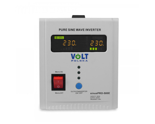 Источник бесперебойного питания  Volt Polska sinusPRO 500E 12V - 230V